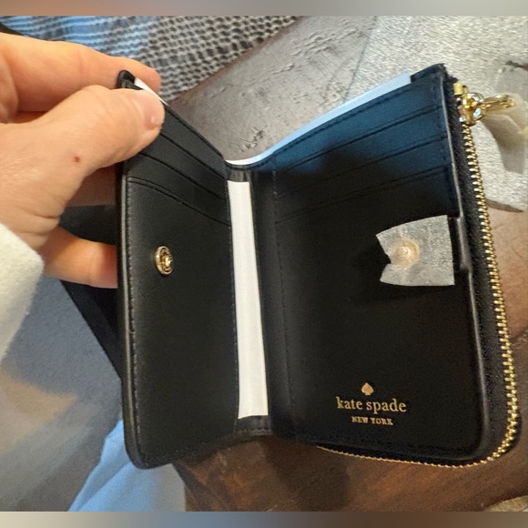 Kate Spade Lena Black Leather Wallet - Picture 3 of 5